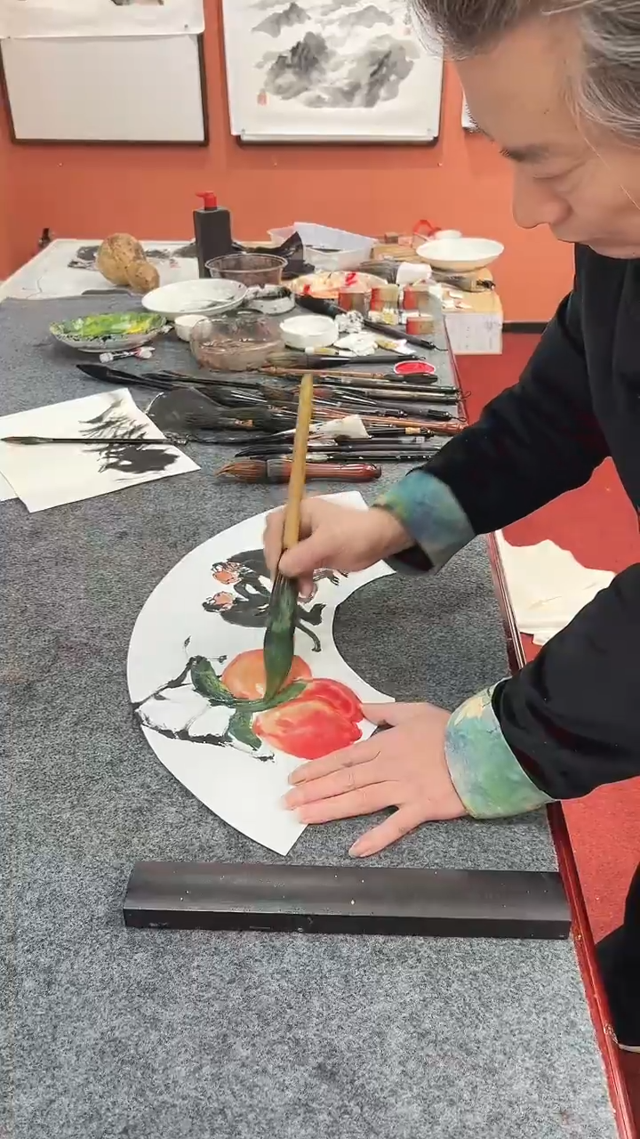 国画周大拙/国画/花鸟