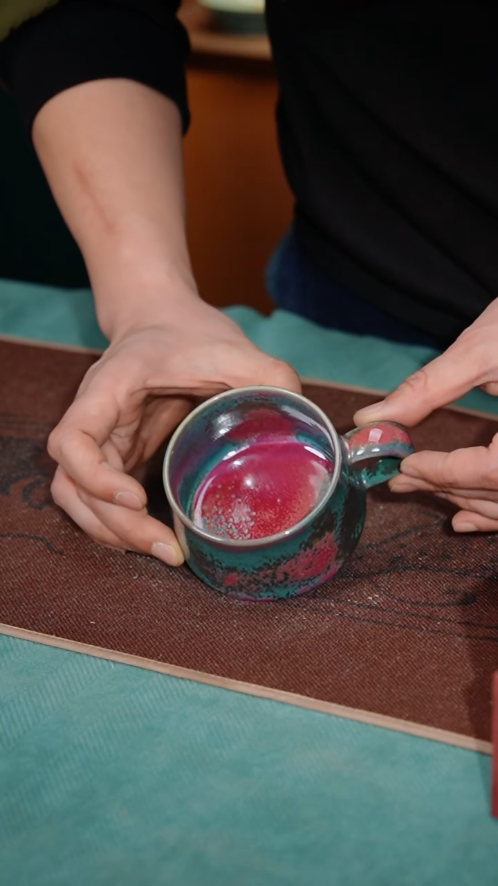 【闪购商品】190-1直壁咖啡杯（炉钧釉）