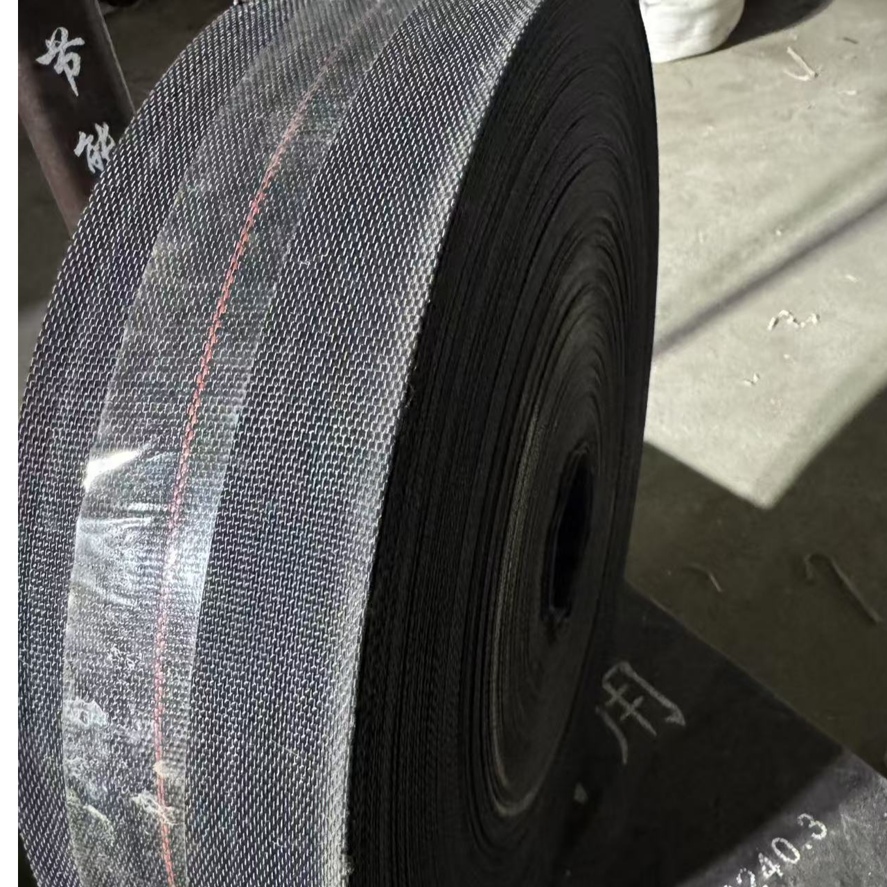 2寸黑色编织麦田浇灌水带专用源头厂家100米一卷送接头