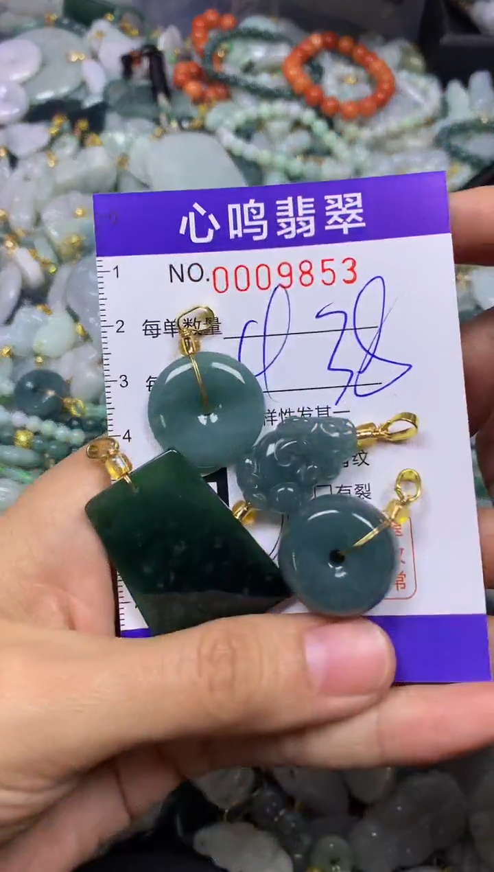 【闪购商品】翡翠颈饰未镶嵌闪购009853
