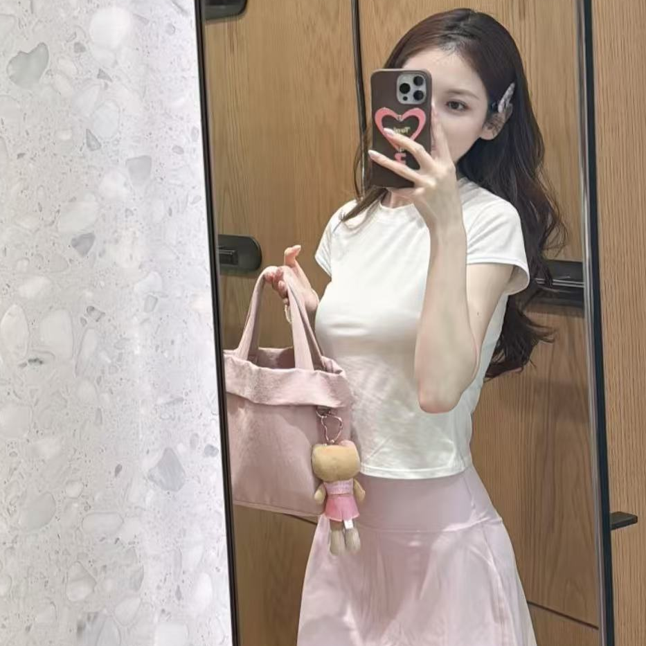 D25010夏季假两件运动瑜伽裙