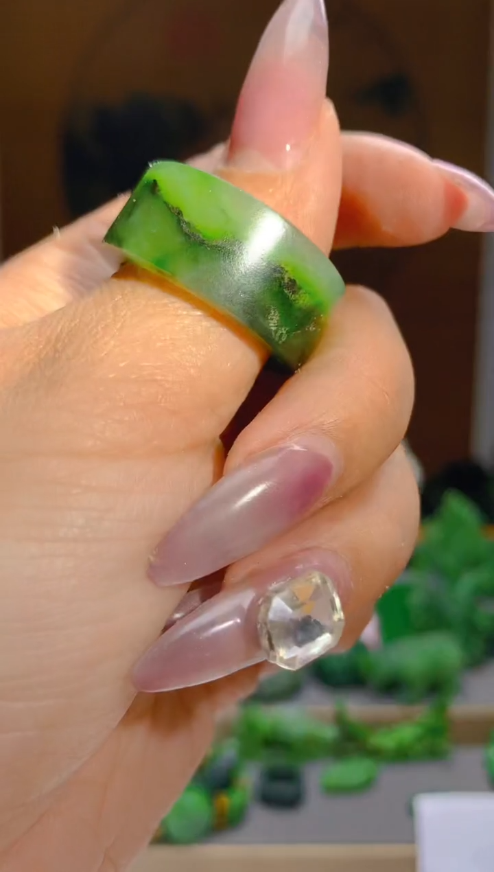 【闪购商品】和田玉（碧玉）珠宝半成品未镶嵌1