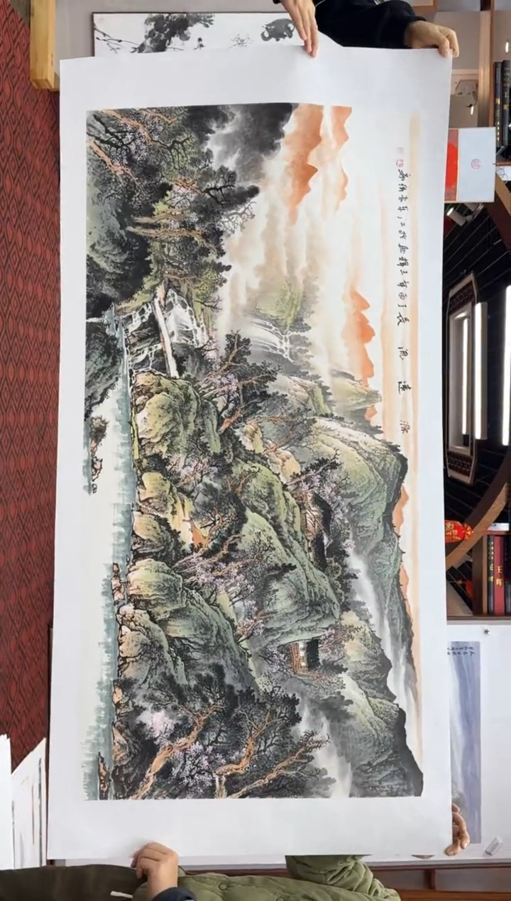 【闪购商品】国画国画绘画山水花鸟