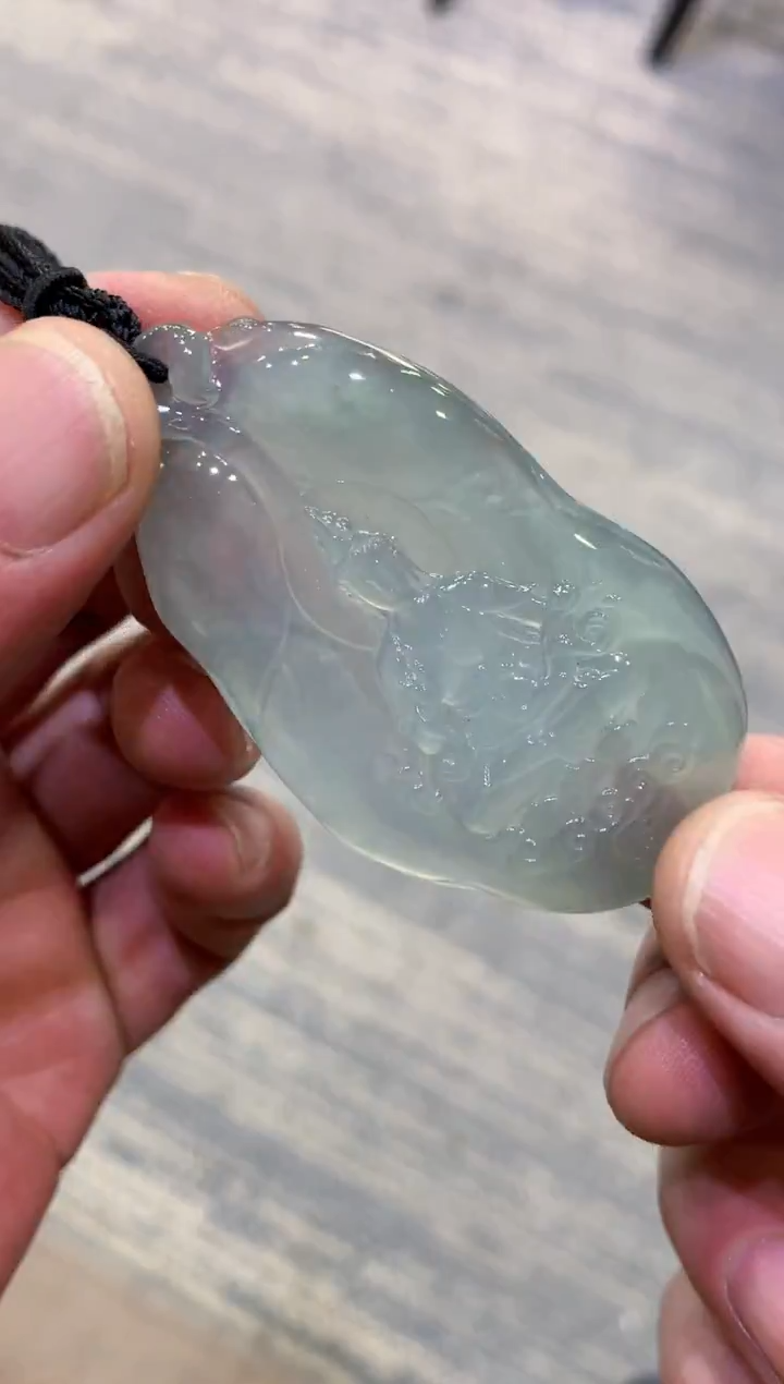 颈饰未镶嵌翡翠天然A货翡翠