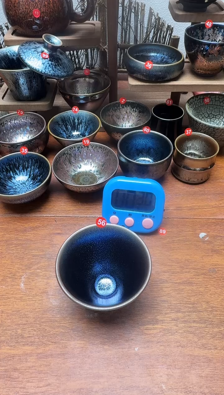 茶盏春*56号建盏工匠茶器