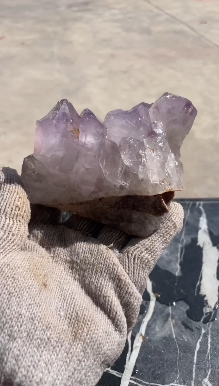 【闪购商品】紫晶原石未镶嵌天然紫水晶原石摆件