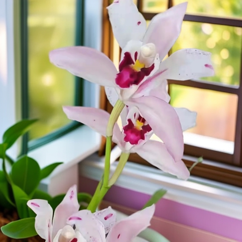 云南原种虎头兰浓香型兰花易养