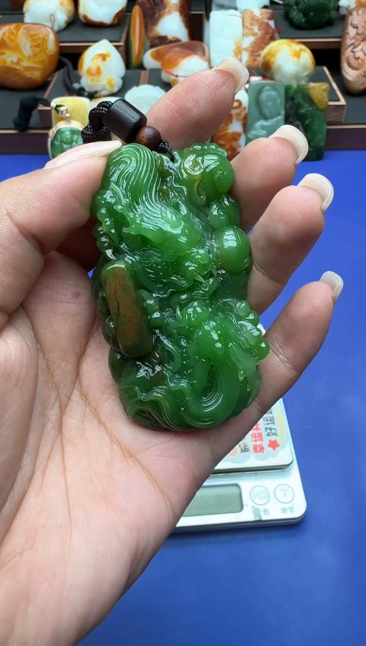 【闪购商品】和田玉吊坠未镶嵌11111byz