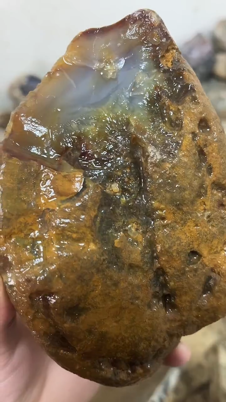 定制玛瑙6****6原石380361