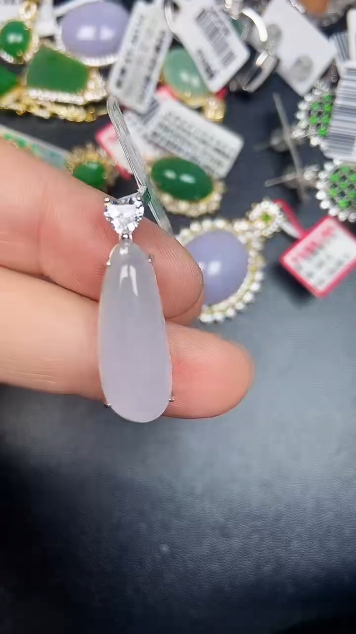 银S925镶嵌戒指翡翠2270