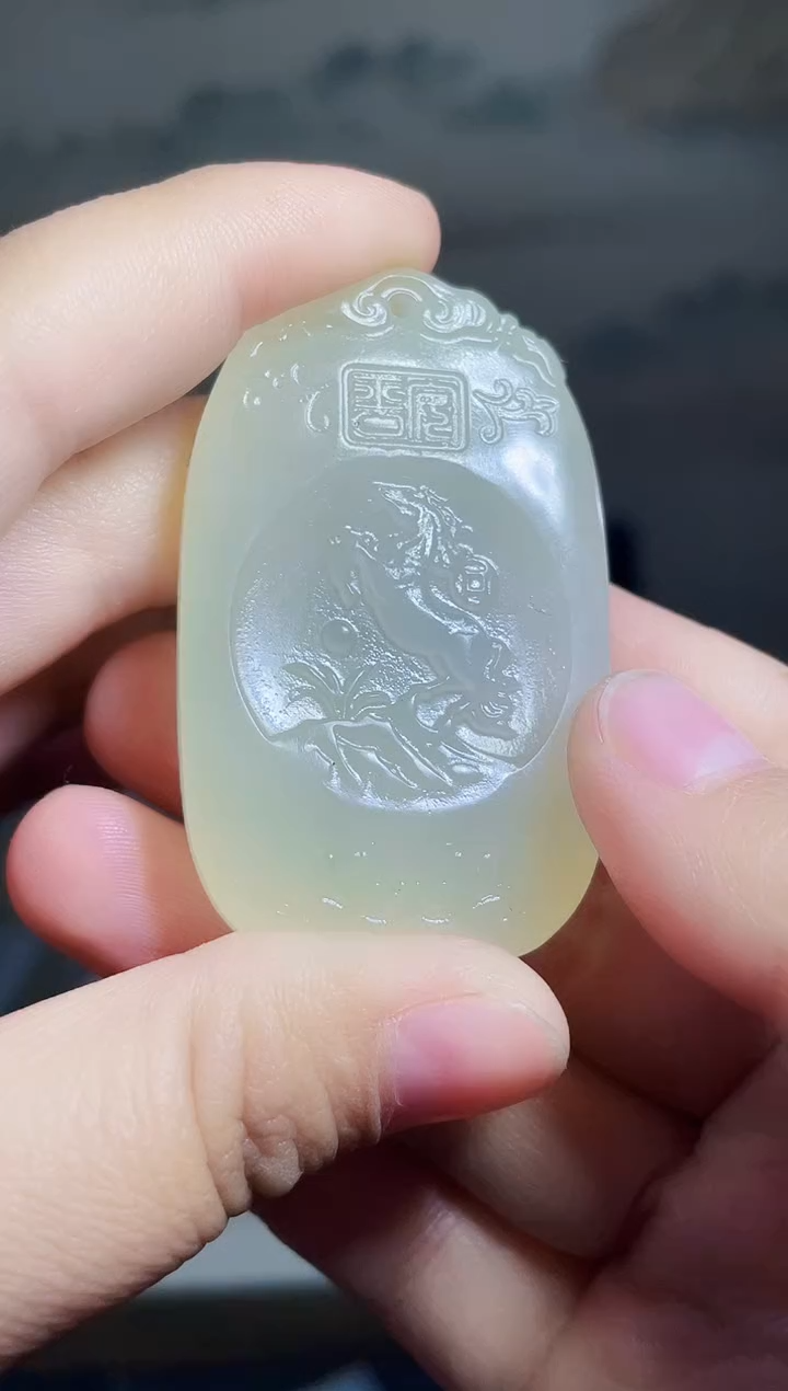 颈饰未镶嵌和田玉1