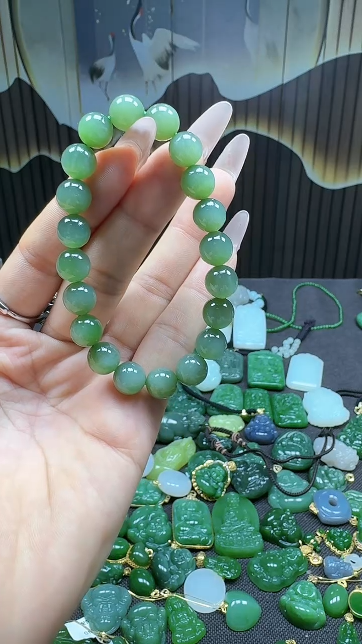 和田玉未镶嵌挂件9+