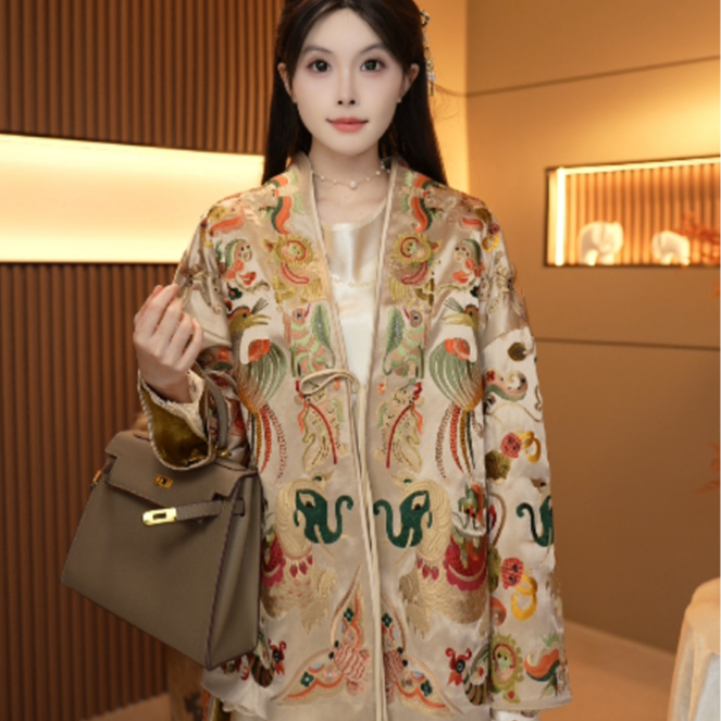 [苗绣传承]2025新款重工刺绣苗绣外套H6024 412妮妮