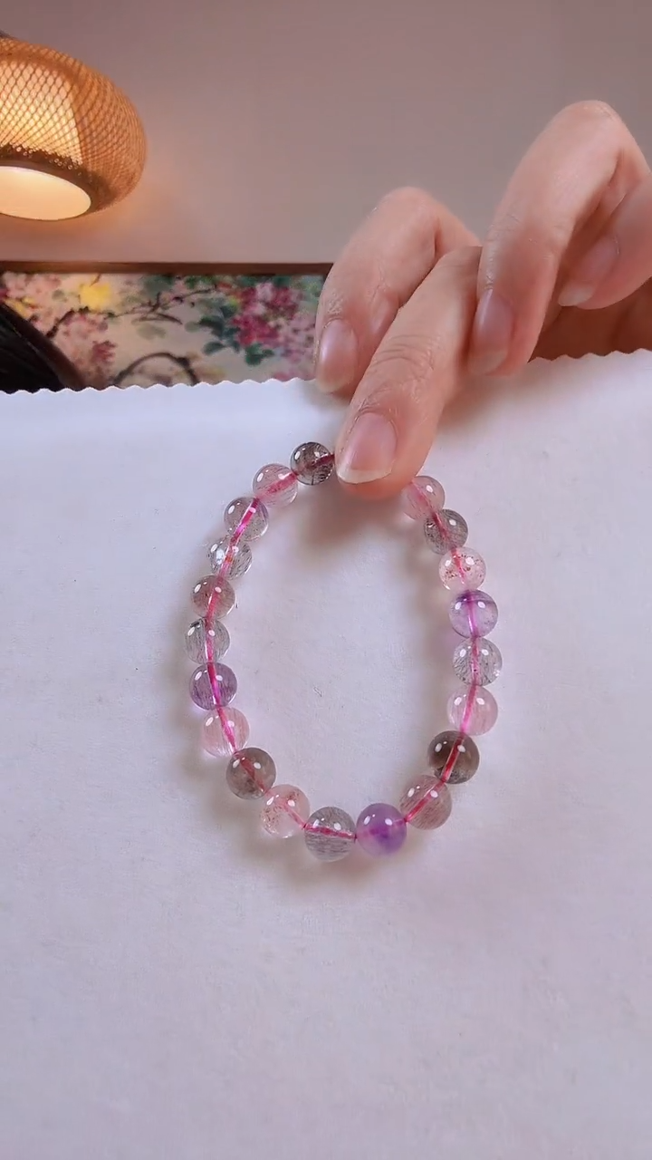 未镶嵌手串水晶手串