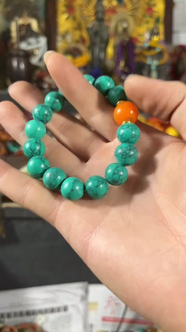 未镶嵌琥珀手链品凡精品直播蜜蜡手串