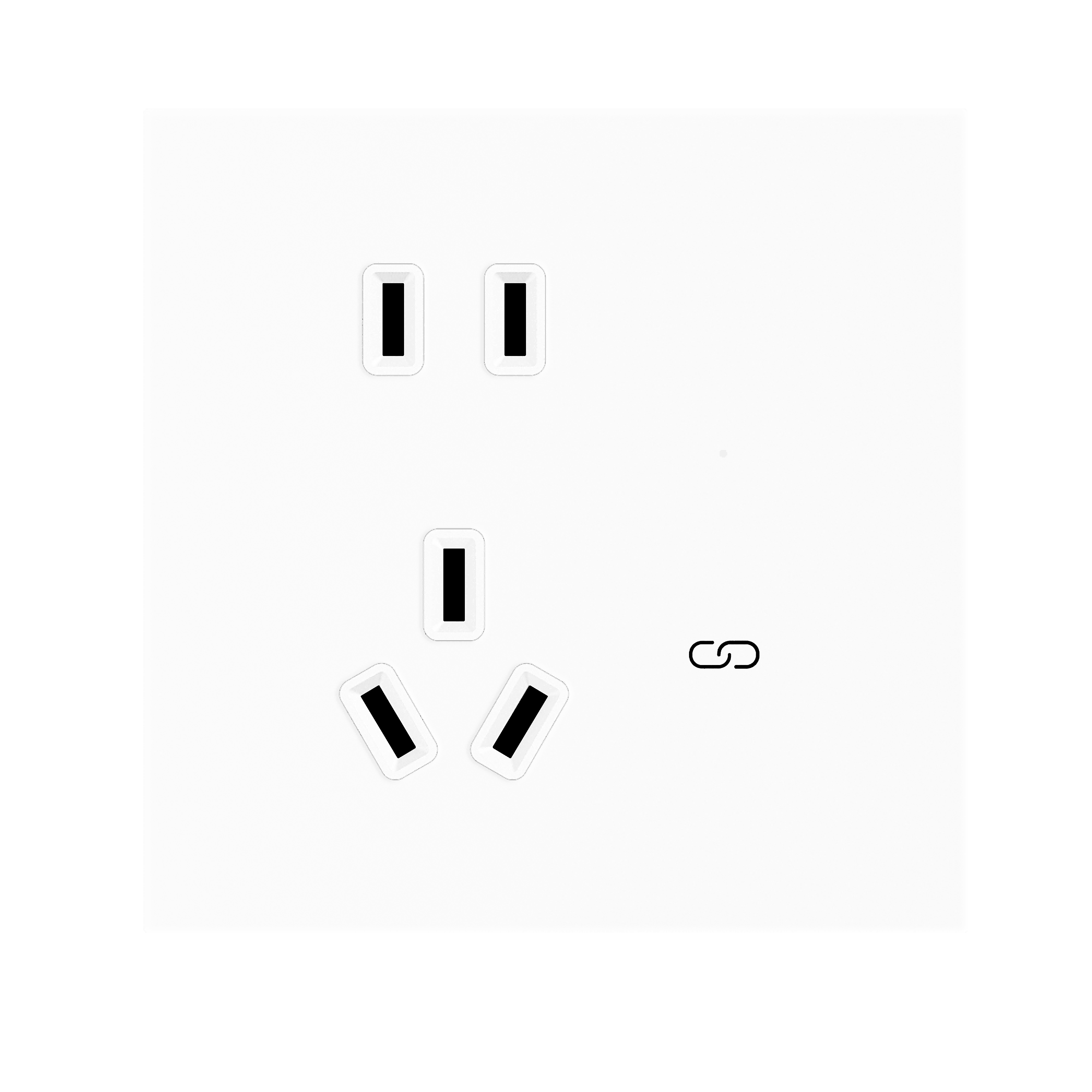 双协议网关开关配套插座网络AG肤感玻璃材质