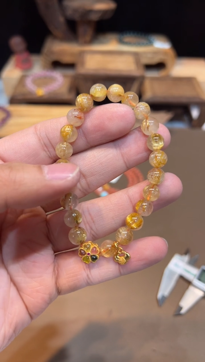 【闪购商品】水晶手链未镶嵌手饰@@E2223