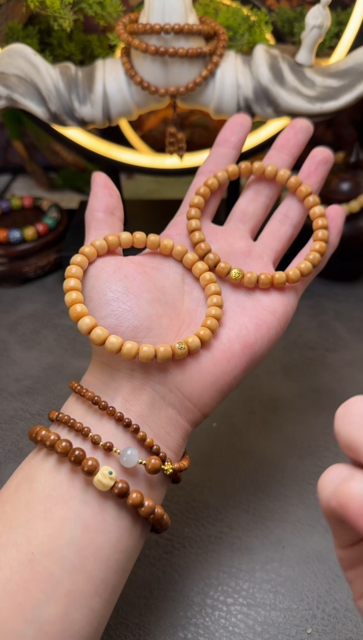 菩提手串/手链龙脊菩提7*8精工桶珠