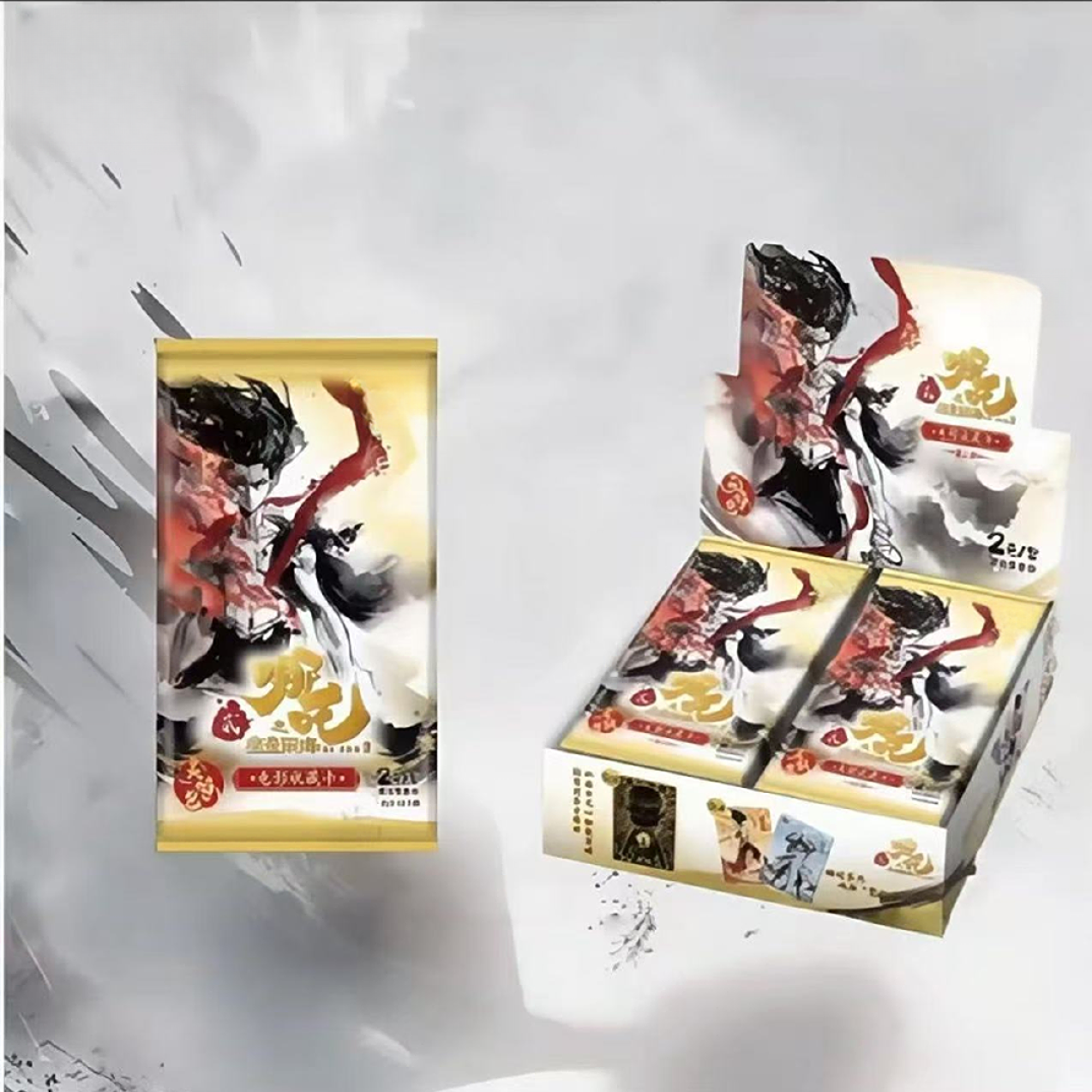 【疯狂抓全员】卡游正版哪吒灵焰包2弹 哪吒之魔童闹海