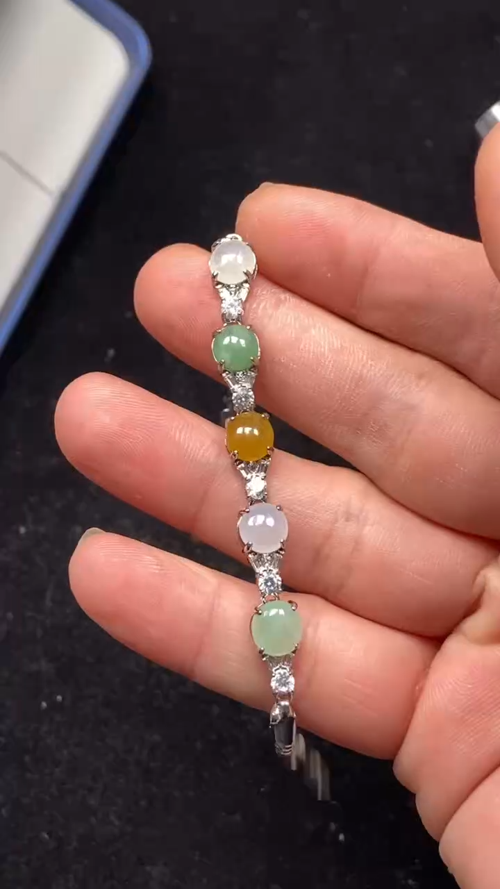 未镶嵌手链翡翠手链14