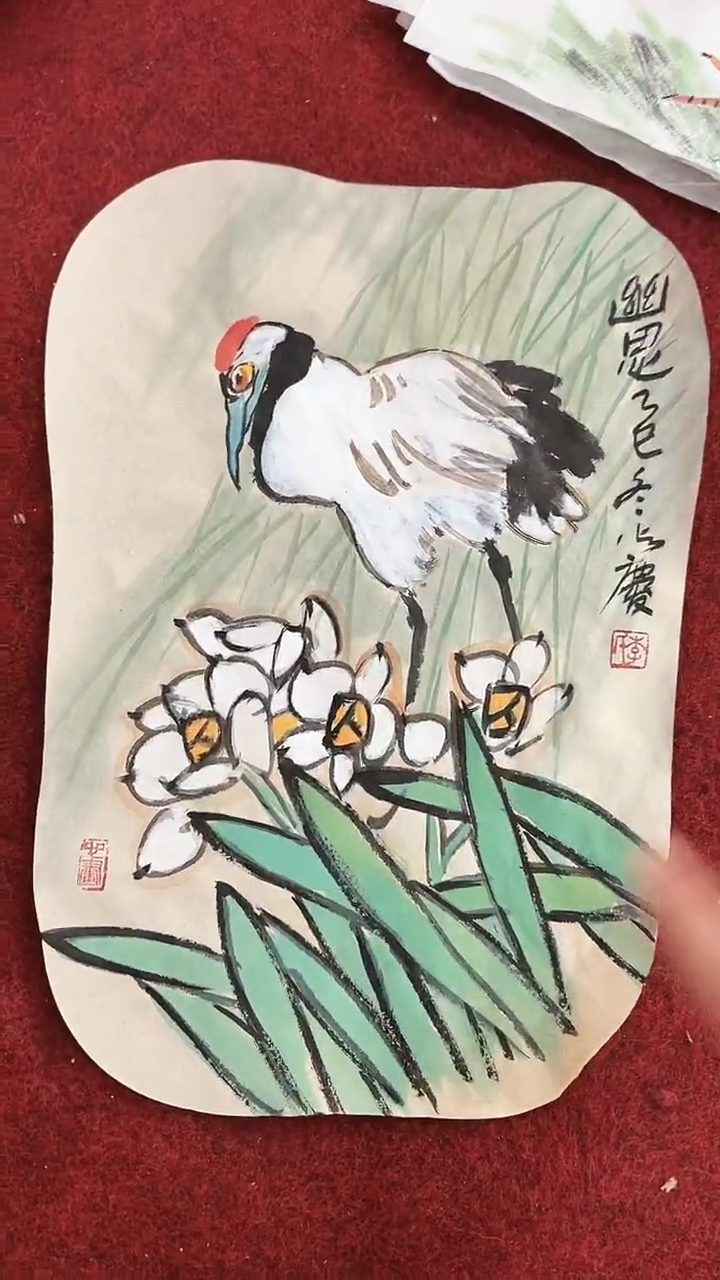 国画李火庆/国画/画心