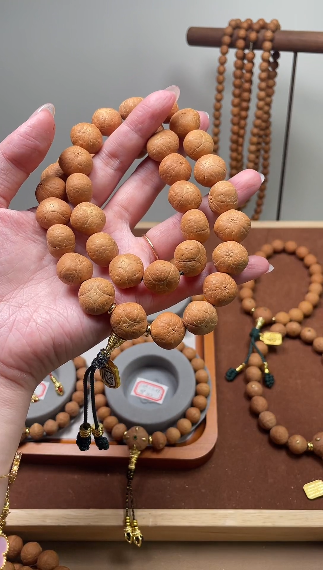 吊坠凤眼菩提4星麒麟36