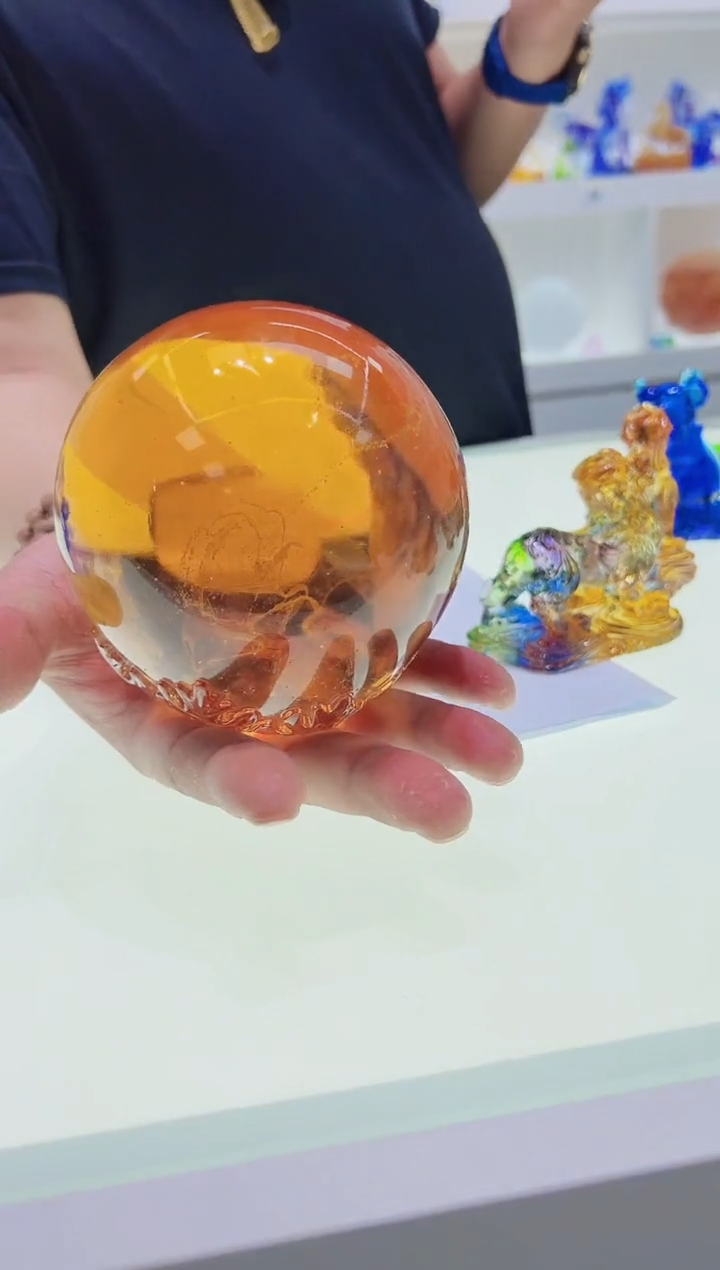 【闪购商品】泥塑古法琉璃大摆件