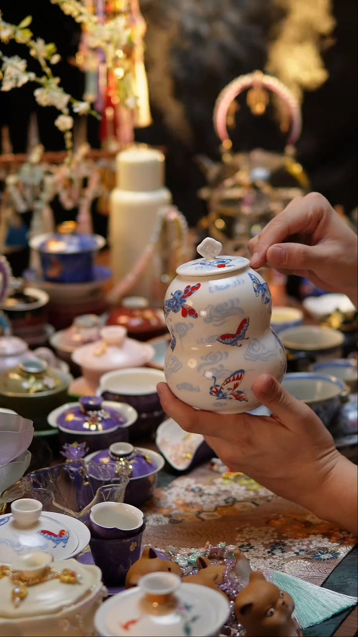 【闪购商品】摆件葫芦茶叶罐葫芦茶叶罐