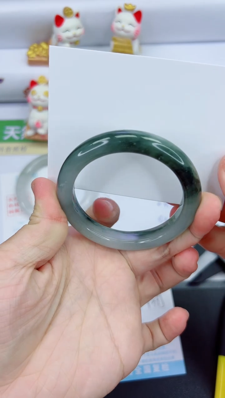 【闪购商品】石英质玉手镯未镶嵌616-54.7