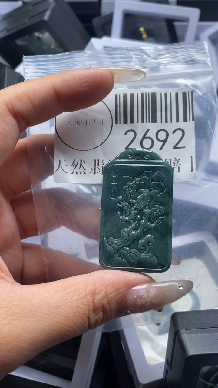 颈饰未镶嵌翡翠2692