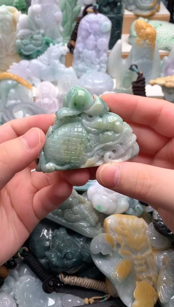 吊坠(不含链)未镶嵌翡翠1