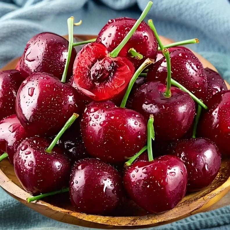 【4J果王】2000g智利空运桑提娜车厘子内附果径卡