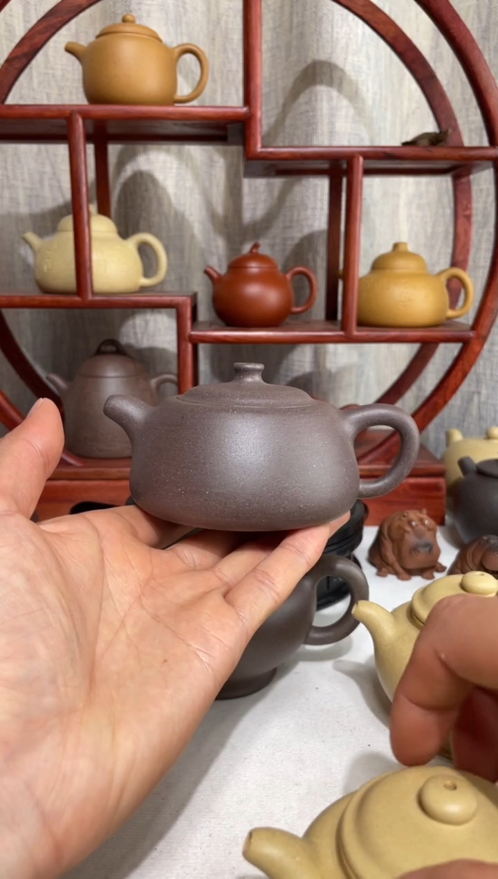 【闪购商品】紫砂茶壶微瑕全手台西底槽青手工泥井栏