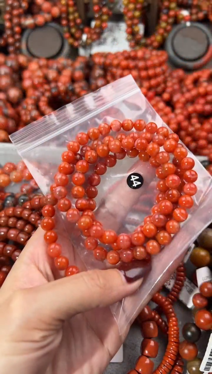 未镶嵌手串南红玛瑙1