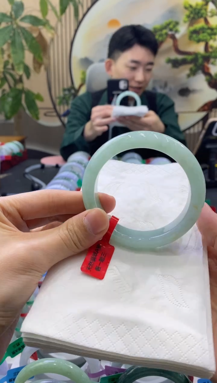 未镶嵌手镯翡翠2670