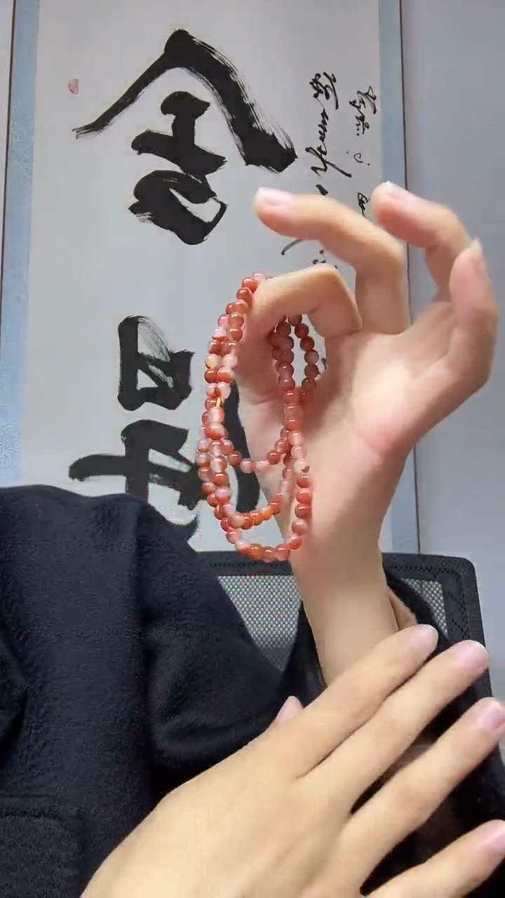 未镶嵌石英质玉（黄龙玉）项链卡6