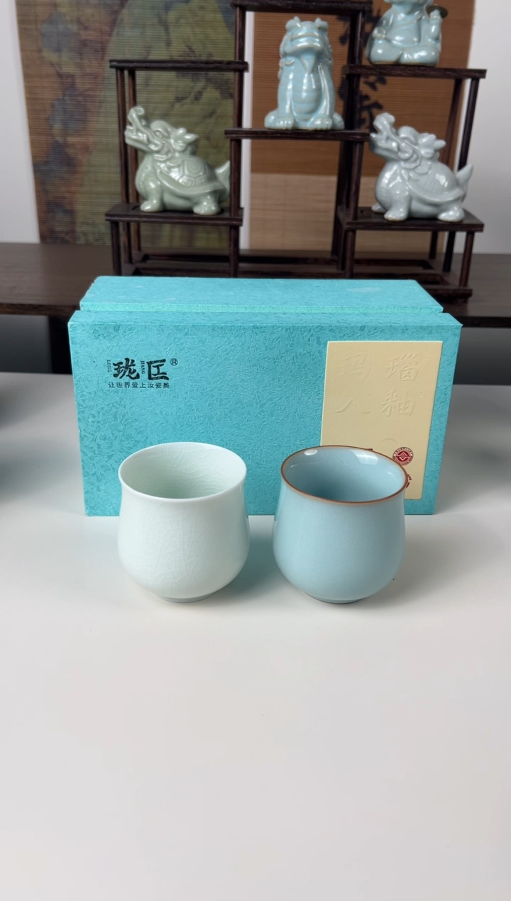 【闪购商品】杯珑匠美人杯天青+玉青