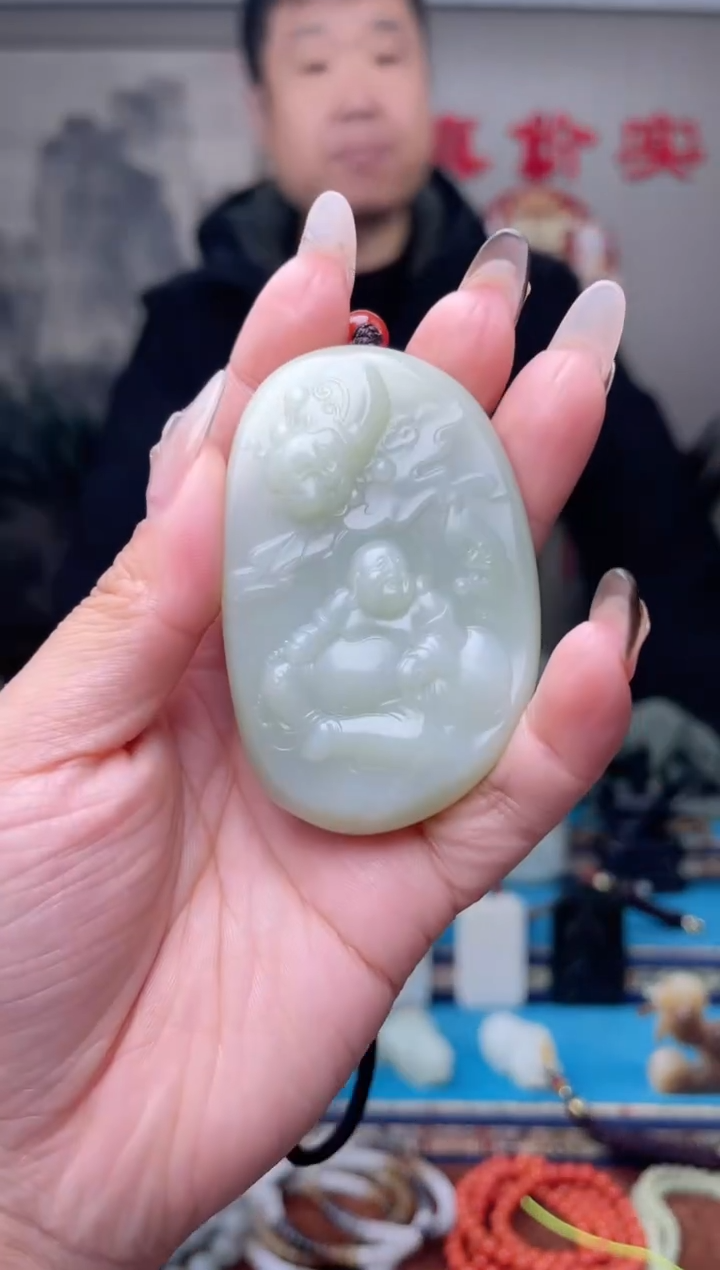 【闪购商品】和田玉挂件未镶嵌1