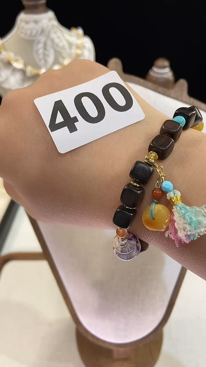 颈饰合金淡水珍珠400