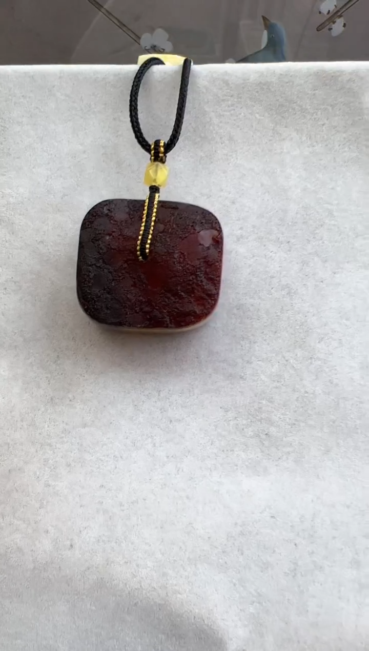 【闪购商品】琥珀裸石未镶嵌10218101-吊坠