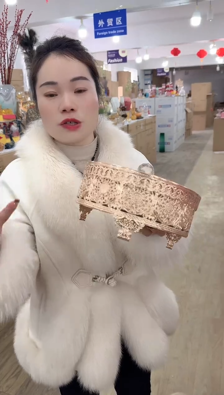 【闪购商品】无铅玻璃迪喜花器-k-早64 收纳