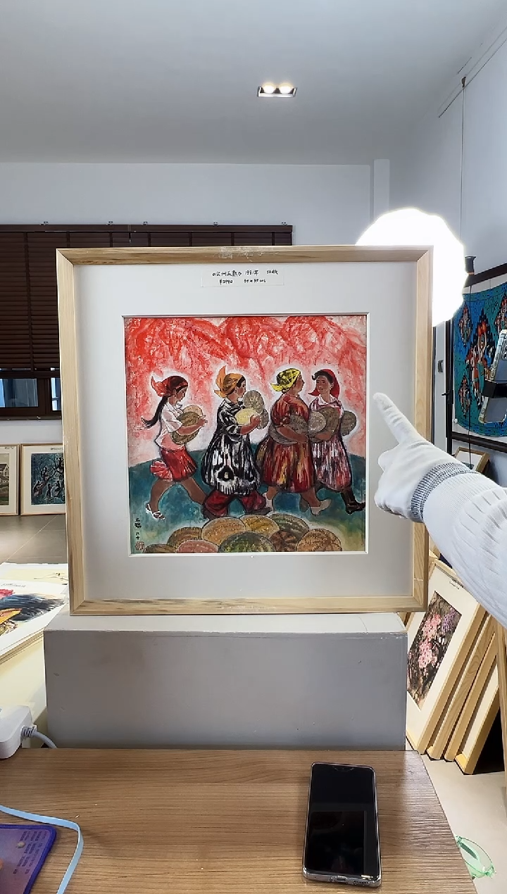 【闪购商品】版画限量亲签盖章版画S