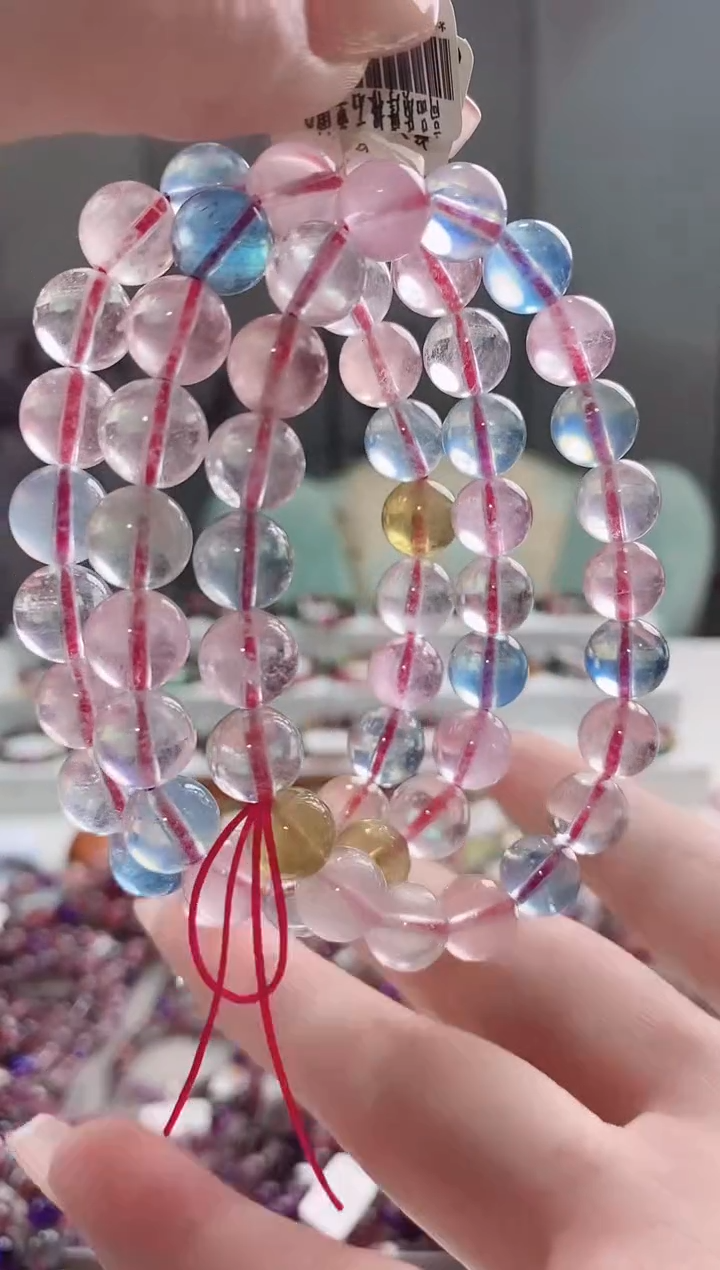 【闪购商品】水晶手链未镶嵌9mm多人多样性发其一