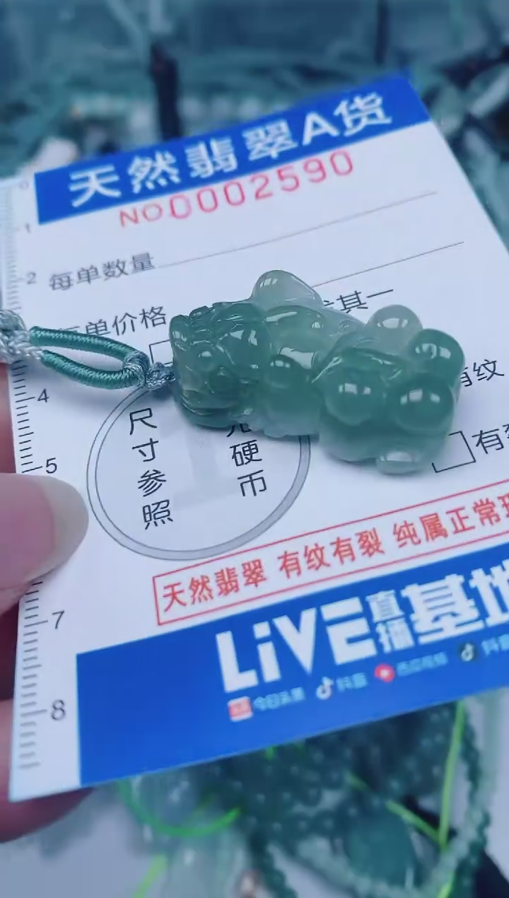 颈饰未镶嵌翡翠00002590