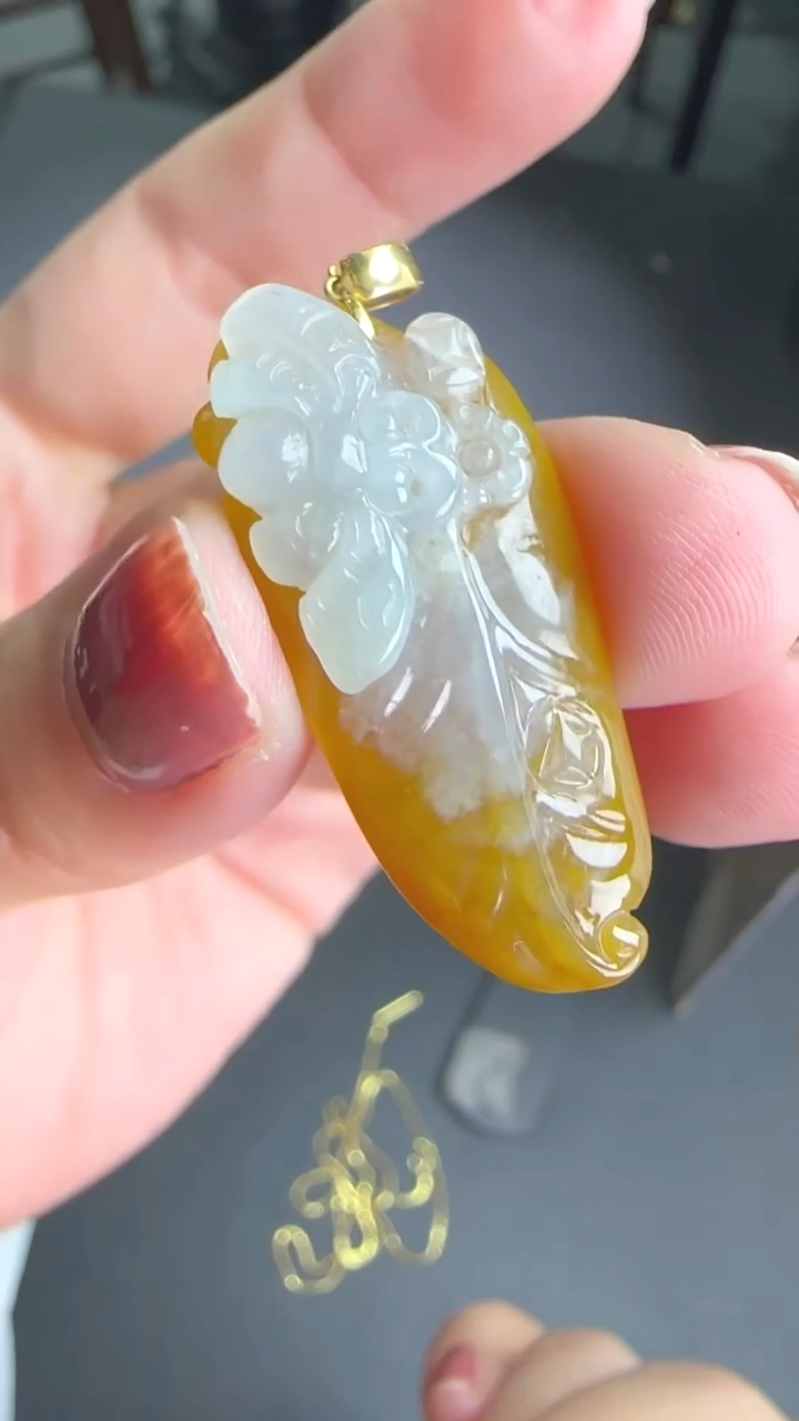 吊坠(不含链)未镶嵌翡翠JJD1223104多样性发一