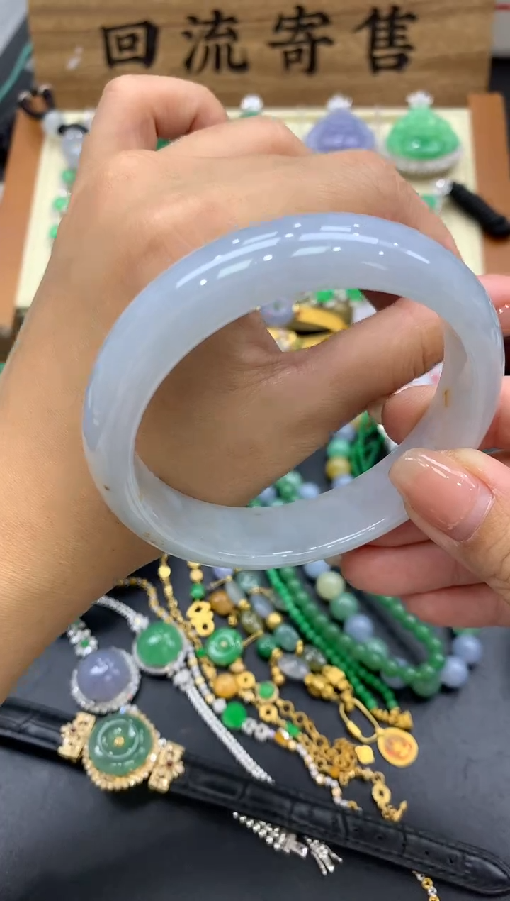 【闪购商品】翡翠手镯未镶嵌332-中国好珍宝