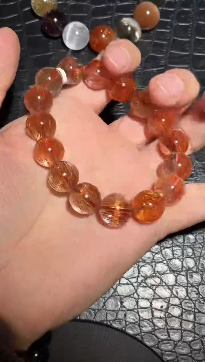 未镶嵌手链水晶单圈发晶A13