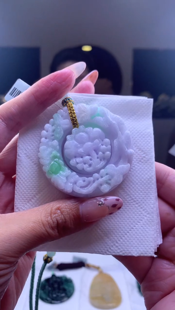 【闪购商品】定制翡翠未镶嵌挂件发货（拍一发一）