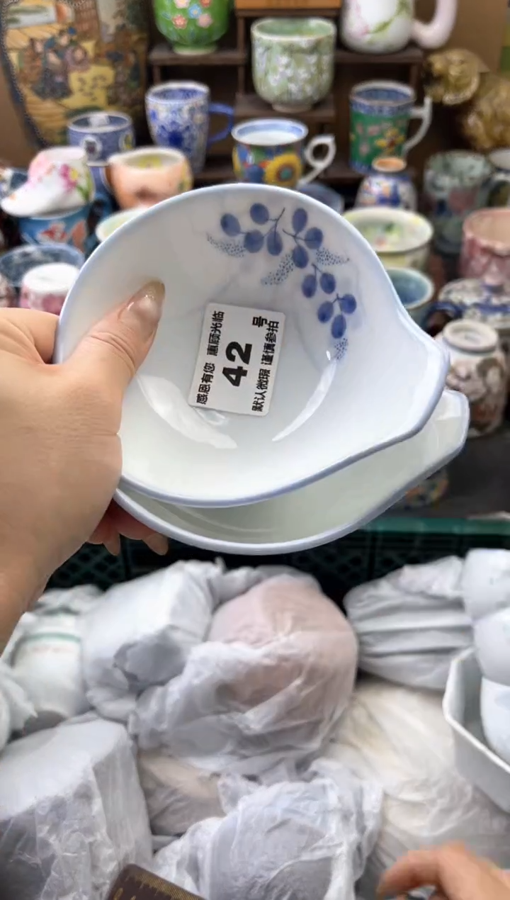 瓷片快***来42号六六工艺品瓷器