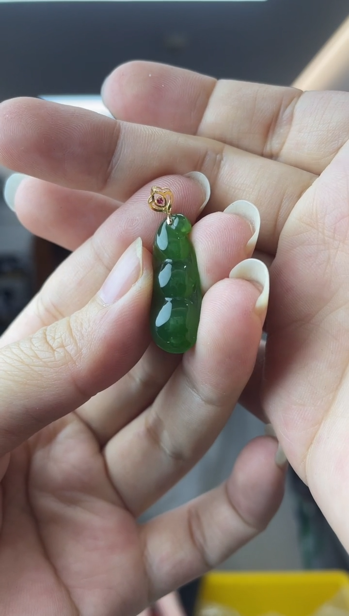 【闪购商品】和田玉·18K金镶嵌多样性一件发货